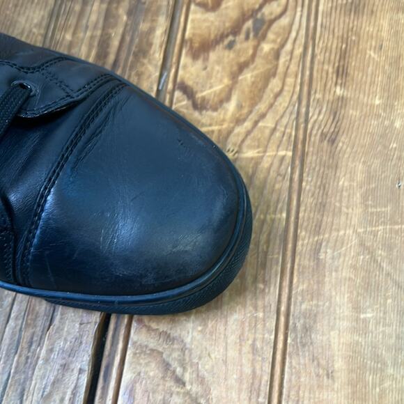 Christian Louboutin mens Louis high top black sneakers size 43 1/2 - Picture 6 of 16